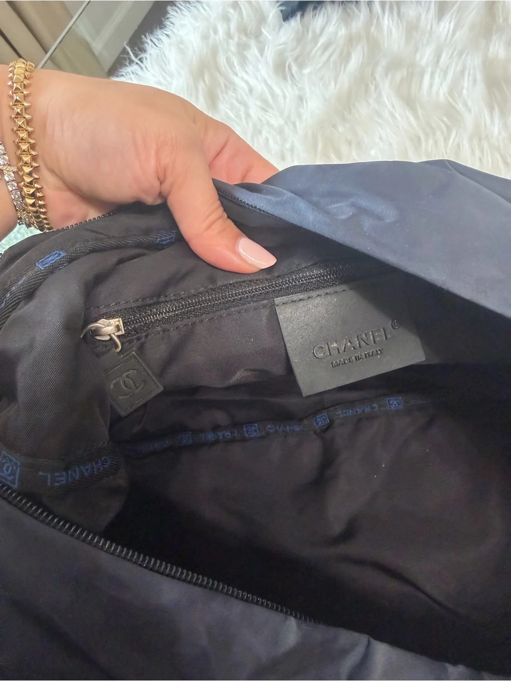 CHANEL SPORT NYLON MESSENGER BAG